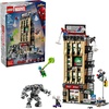 LEGO Marvel Spider-Man vs. Mysterio: The Daily Bugle Building Toy – Pretend Play Set with 7 Minifigures & Rhino Mech – Super Hero Toy for Boys & Girls, Ages 10+ – Gift Idea for Birthdays – 76342