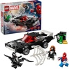 LEGO Marvel Spider-Man vs. Venom Muscle Car Toy – Building Set for Kids, Boys and Girls, Ages 7+ – with Spider-Man, Venom, and Spider-Woman Minifigures – Superhero Gift Idea for Birthday – 76309