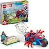 LEGO Marvel Spidey and His Amazing Friends Spidey on his Motorcycle vs. Rhino Building Toy for Kids – Super Hero Pretend Playset for Preschool Boys & Girls, Ages 4+ – Gift Idea for Birthdays – 11206