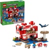 LEGO Minecraft The Mooshroom House Toy Figures and Playset – Building Minecraft Toy for Kids, Boys and Girls, Ages 8+ – with Steve and Other Figures for Pretend Play – Gift Idea for Birthdays – 21270