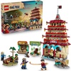 LEGO ONE PIECE Battle at Arlong Park Building Blocks – Pretend Play Building Toy for Boys & Girls, Ages 9+ – 5 Straw Hat Pirates Toy Figures & Playset for Anime Fans – Gift Idea for Birthdays – 75638