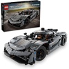 LEGO Technic Koenigsegg Jesko Absolut Grey Hypercar, Sports Car Building Set for Boys and Girls, Vehicle Racing for Kids, Buildable Model Kit, Sport Car Toy, Motor Enthusiasts’ Gift, 42173
