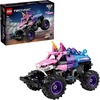 LEGO Technic Monster Jam Sparkle Smash Pull-Back Truck Toy for Boys & Girls – Monster Truck Building Toy W/Pull-Back Racing Action for Kids, Ages 7+ – Gift Idea for Birthdays – 42220