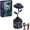 LEGO Wednesday Black Dahlia Flower Building Toy – Pretend Play Set for Girls & Boys, Ages 9+ – with Wednesday Addams & Professor Minidolls – Building Blocks for Kids – Gift Idea for Birthdays – 76784