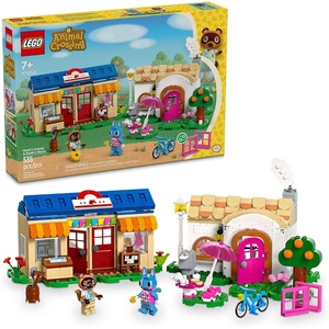 LEGO Animal Crossing Nook’s Cranny & Rosie’s House, Buildable Video Game Toy for Kids, Includes 2 Animal Crossing Toy Figures, Birthday Gift Idea for Girls and Boys Aged 7 and Up, 77050
