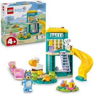 LEGO Bluey Playground Fun with Bluey and Chloe Sensory Building Blocks – Preschool Pretend Play & Learning Toys for Kids – 4 Year Old Girl & Boy Birthday Gifts – 11201