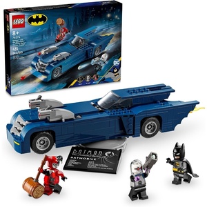 LEGO DC Batman : Batman with The Batmobile vs. Harley Quinn & Mr. Freeze Building Toy – Pretend Play Toy for Boys & Girls, Ages 8+ Years – Gift for Christmas – 76274