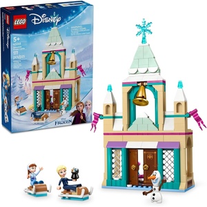 LEGO Disney Frozen: Arendelle Frozen Castle – Building Playset for Kids – Frozen Castle Toy for Fans with Princess Anna and Elsa Minidolls – 5 Year Old Girl & Boy Birthday Gift – 43265
