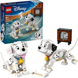 LEGO Disney Lucky & Penny 101 Dalmatians Puppies Kids Toy – Pretend Play Set for Boys and Girls, Ages 6+ Who Love Animals – Learning and Educational Toy – Birthday Gift Idea – 43271