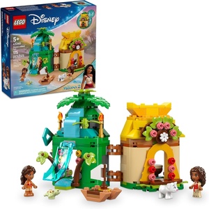 LEGO Disney Moana’s Island Fun Building Toy Playset – Princess Moana Toy for Kids, Girls and Boys, Ages 5+ – with 2 Disney Micro-Dolls and Pua Animal Figure – Gift Idea for Birthdays – 43260