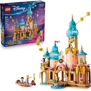 LEGO Disney Princess Rapunzel’s Castle 43297 | Building Toys for Girls & Boys, Ages 6+, Princess Castle Playset, Movie Character Figures, 676 pieces, Gift for Birthdays