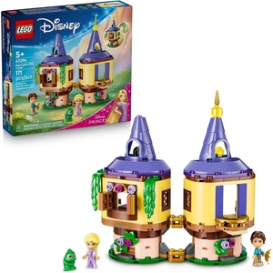 LEGO Disney Princess Rapunzel’s Mini Tower 43294 | Building Toys for Girls & Boys, Ages 5+, Princess Castle Playset, Movie Character Figures, 171 pieces, Gift for Birthdays