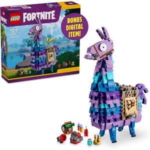 LEGO Fortnite Supply Llama Building Set – Kids Toy for Gamers, Ages 12+ – Display Model, Collectible Fortnite Toy – Gift for Boys & Girls – 77071