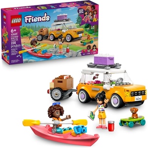 LEGO Friends Friendship Road-Trip Travel Car Toy – Buildable Storytelling Playset with Pretend Play Toys and Puppy Figurine – Fun Birthday Gift Idea for Girls & Boys, Ages 6+ – 42659