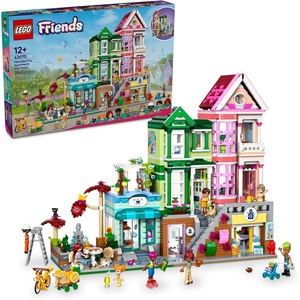 LEGO Friends Heartlake City Apartments and Stores Dollhouse – Toy Building Set for Kids, Girls and Boys, Ages 12+ – Gift Ideas for Birthday – with 7 Minidolls, a Micro-Doll, and More – 42670