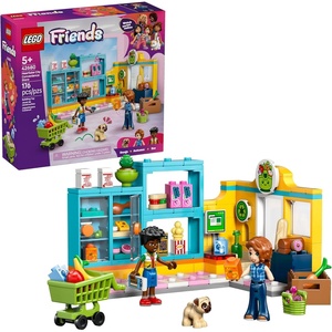 LEGO Friends Heartlake City Convenience Store Building Toy for Girls & Boys – Pretend Play Set for Kids, Ages 5+ – W/Autumn & Zac Minidolls, 1 Toy Dog, & Accessories – Gift Idea for Birthdays – 42680
