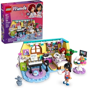 LEGO Friends Paisley’s Room Building Toy – Pretend Play Set for Kids, Girls and Boys, Ages 6+ – with 2 Minidolls, Pet Bunny Figure, and Plushie-Style Piece – Gift Idea for Birthdays – 42647