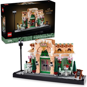 LEGO Icons French Café Paris Building Kit – DIY Set for Adults – Collectible Bedroom and Home Decor – Display for Home or Office – Gift for Birthdays – 10362
