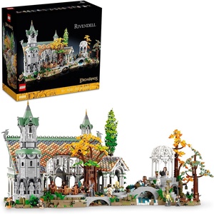 LEGO Icons The Lord of The Rings: Rivendell Building Set for Adults, Ages 18+ – LOTR Bedroom or Home Decor – Gift for Men & Women – 10316