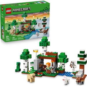 LEGO Minecraft First Night Adventure 21593 | Building Toys for Boys & Girls, Ages, 8+, Sturdy Build for Pretend Play, 301 pieces, Gift for Birthdays