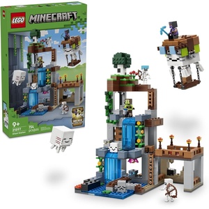 LEGO Minecraft Ghast Station 21597 | Building Toys for Boys & Girls, Ages 9+, Sturdy Build for Pretend Play, 8 Minecraft Figures, 754 pieces, Gift for Gamers