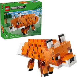 LEGO Minecraft The Fox Building & Pretend Play Toy for Boys & Girls – Poseable Video Game Character for Kids, Ages 10+ – Room Decor for Gaming Fans – Gift Idea for Birthdays – 21588