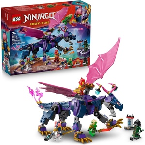 LEGO NINJAGO Rontu the Master Dragon Building Toy – Dragons Rising Model Building Kit for Boys & Girls, Ages 7+ – Kids Toy W/ 4 Ninja Minifigures & Dragon Figurine – Gift Idea for Birthdays – 71842
