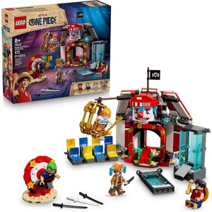 LEGO ONE PIECE Buggy the Clown’s Circus Tent Building Blocks – Creative Building Toy for Boys & Girls, 8+ – 4 Toy Figures & Playset for Pretend Play – Gift Idea for Birthdays & Anime Fans – 75637