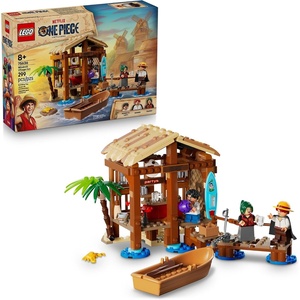 LEGO ONE PIECE Windmill Village Hut Building Blocks – Pretend Play Building Toy for Boys & Girls, Ages 8+ – Toy Figures & Playset for Anime Fans – Gift Idea for Birthdays – 75636