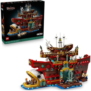 LEGO ONE Piece The Baratie Floating Restaurant Building Set for Adults – Collectible Building Blocks for Anime Fans, 18+ – Arts and Crafts DIY Kit W/10 Minifigures – Gift Idea for Birthdays – 75640