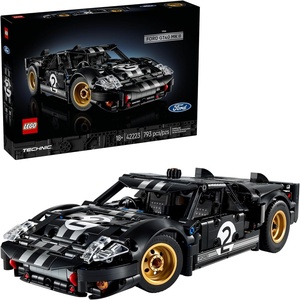 LEGO Technic 1966 Ford GT40 MKII Race Car Building Set for Adults – Collectible Toy W/Realistic Functions & Features for Adult Sports Car Fans, Ages 18+ – Gift Idea for Birthdays – 42223