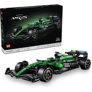 LEGO Technic Aston Martin Aramco AMR25 F1 Car – Building Set for Adults, Ages 18+ – Model Car Kit with Detailed Features – Bedroom or Desk Decor – Gift for Men & Women – 42240