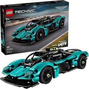 LEGO Technic Aston Martin Valkyrie Toy Car – Kids Model Kit Toy for Boys and Girls, Ages 9+ – Vehicle Building Set for Pretend Play & STEM Learning – Sports Car Gift Idea for Birthdays – 42208