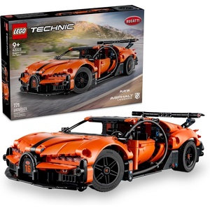 LEGO Technic Bugatti Chiron Pur Sport Hypercar Building Toy for Boys & Girls – Sports Car Toy W/Realistic Steering & Engine for Kids & Racing Fans, Ages 9+ – Gift Idea for Birthdays – 42222