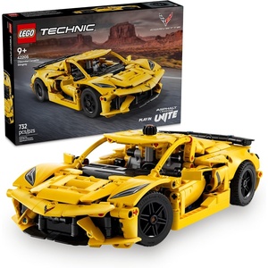 LEGO Technic Chevrolet Corvette Stingray Toy Car – Building Toy Set for Kids, Boys and Girls, Ages 9+ – Model Car Kit for Display – Gift Idea for Birthday – 42205