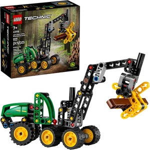 LEGO Technic John Deere 1470H Wheeled Harvester Building Toy for Kids – Heavy Vehicle Playset W/Realistic Suspension & Steering – STEM Toy for Boys & Girls, Ages 7+ – Gift Idea for Birthdays – 42218