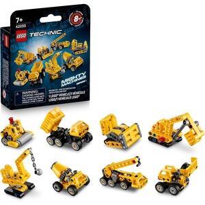 LEGO Technic Mighty Machines 42233 | Surprise Mystery Box Toy for Boys & Girls, Ages 7+, Small Building Toy, Random Construction Vehicle, Party Favors for Kids