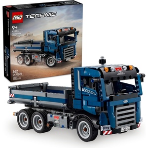 LEGO Technic Tipping Dump Truck Toy – Construction Truck Building Toy for Kids, Boys and Girls, Ages 9+ – Gift for Birthdays – W/Realistic Features – 42203