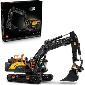 LEGO Technic Volvo EC500 Hybrid Excavator – Building Set for Adults – Collectible Model Kit for Men & Women, Ages 18+ – Gift Idea for Those Who Enjoy 3D Puzzles, DIY Kits, or Engineering – 42215