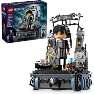 LEGO Wednesday Addams Figure – Building Toy for Kids, Girls & Boys, Ages 10+ – Collectible Wednesday Addams Doll with Display for Fans – Gift Idea for Birthday – 76780