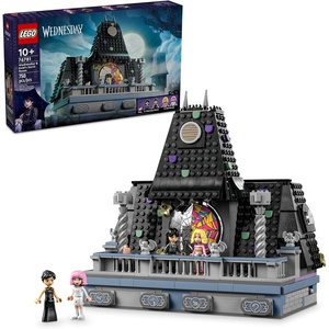 LEGO Wednesday & Enid’s Dorm Room Playset – Building Toy for Pretend Play with 4 Minifigures – Wednesday Addams Doll for Kids, Girls & Boys, Ages 10+ – Gift Idea for Birthday – 76781