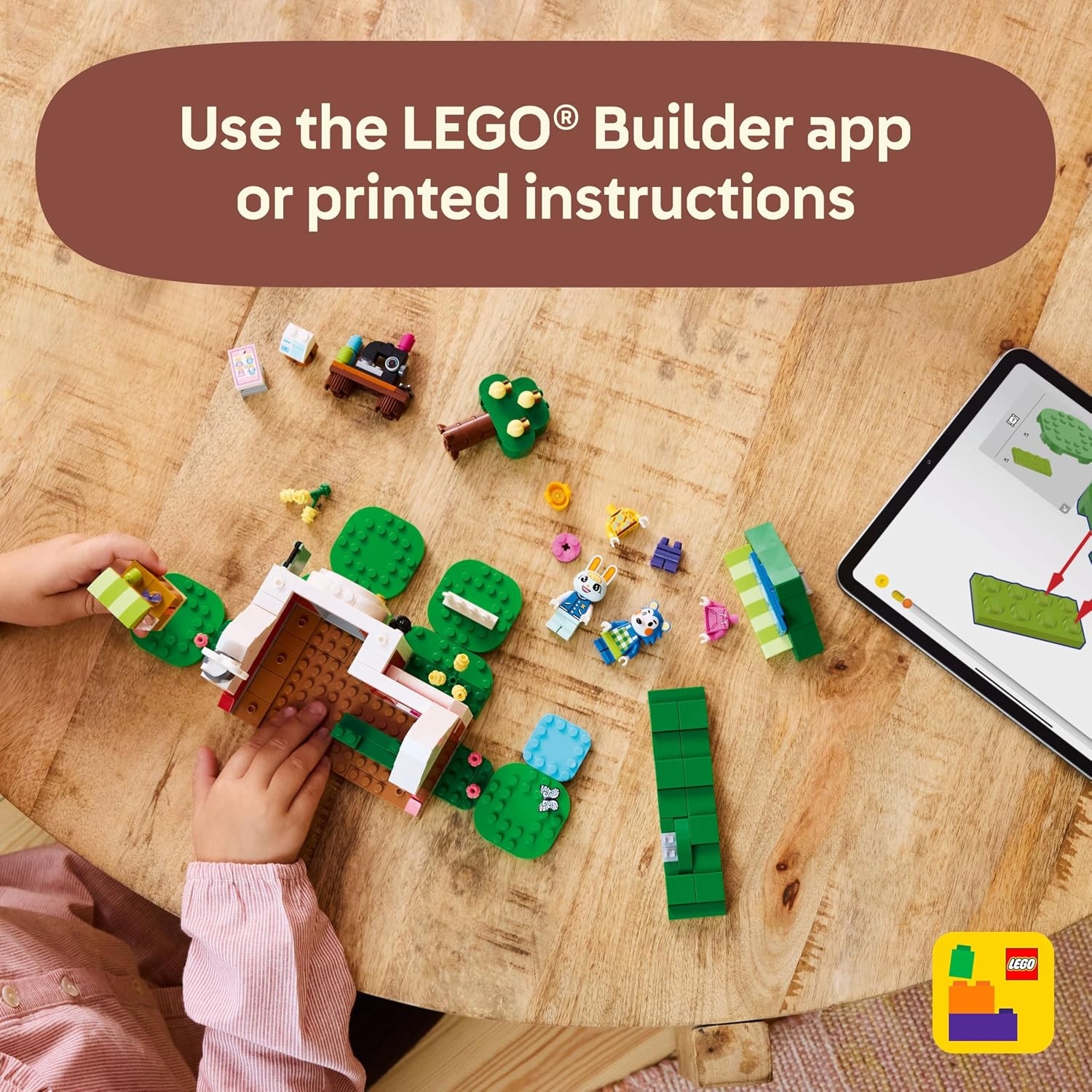 image:imageLEGO Animal Crossing Able Sisters Clothing Shop Building Toy Animal Crossing Toy Figures and Playset for Kids Girls and Boys Ages 6 Pretend Play Gift Idea for Birthdays 77055