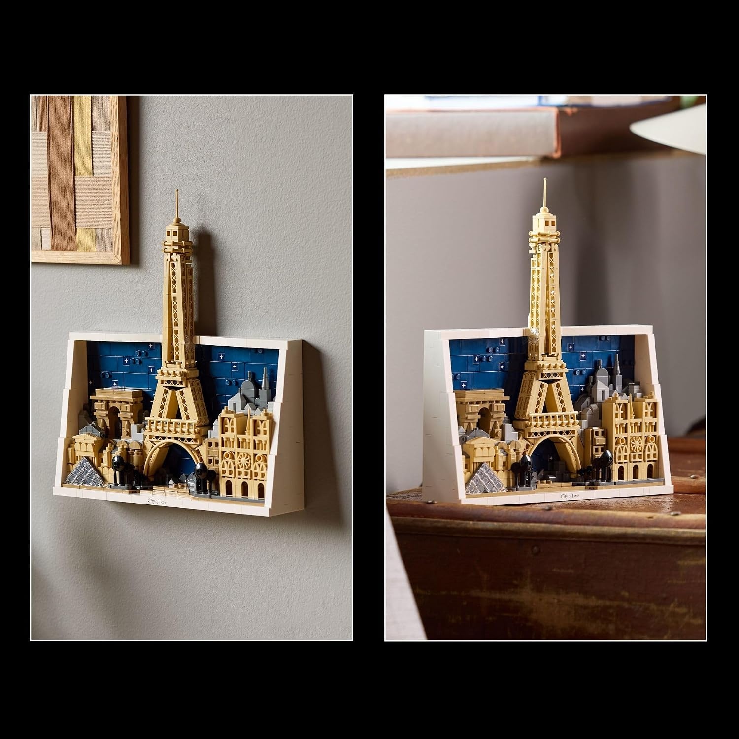image:imageLEGO Architecture Paris City of Love Building Set for Adults Gift for Birthdays Office or Bedroom Decor for Women amp Men Ages 18 WFrame for Display 21064