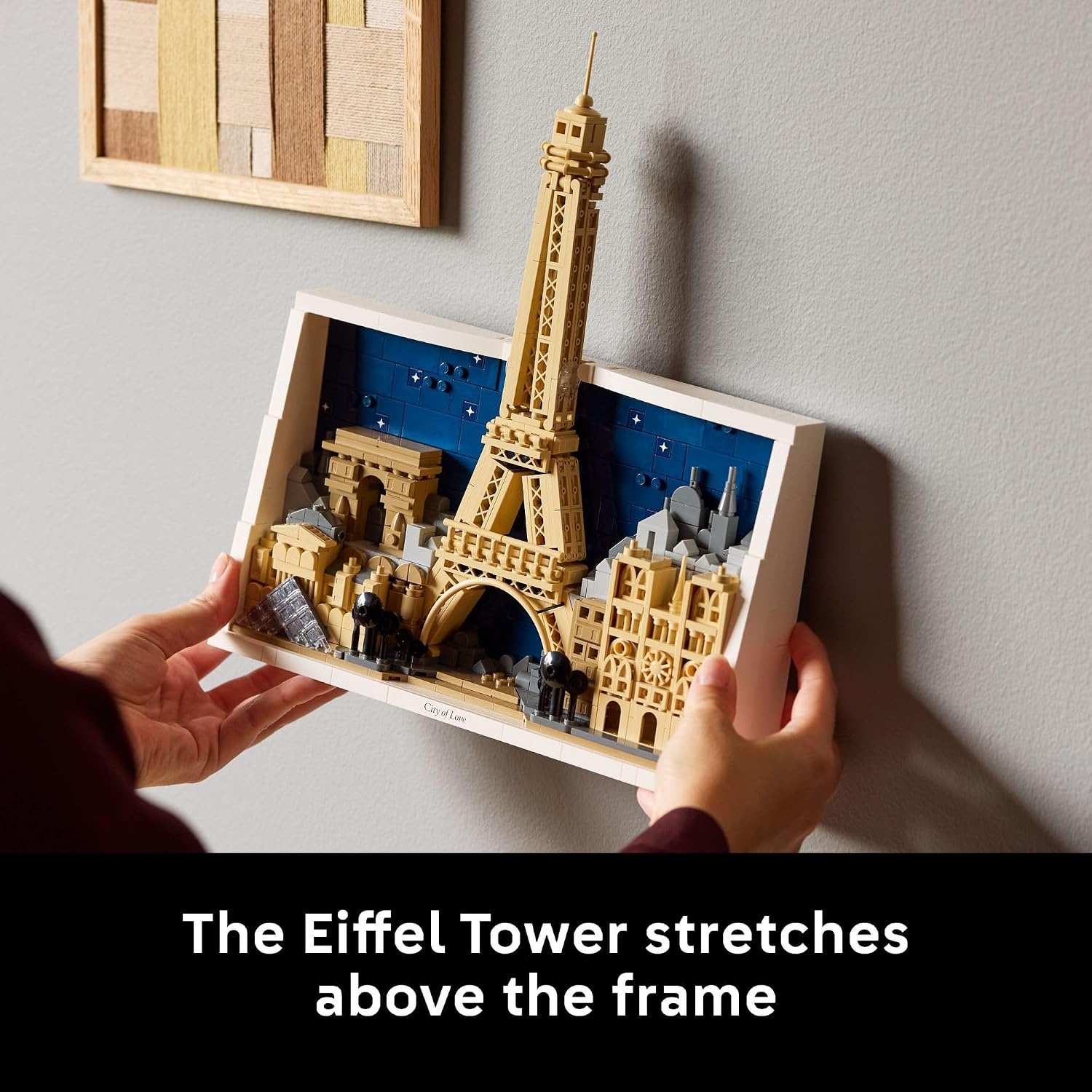 image:imageLEGO Architecture Paris City of Love Building Set for Adults Gift for Birthdays Office or Bedroom Decor for Women amp Men Ages 18 WFrame for Display 21064