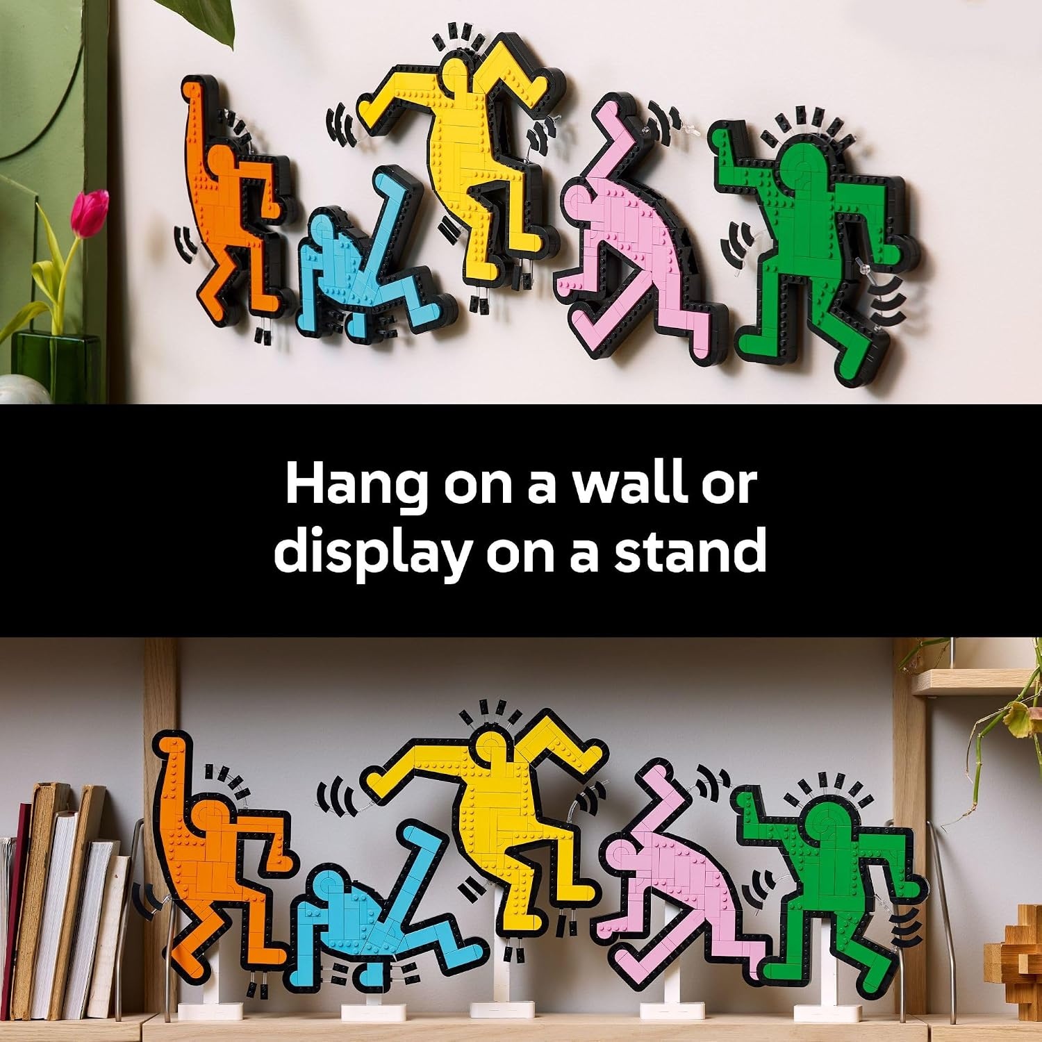 image:imageLEGO Art Keith Haring Dancing Figures Home Decor Building Set for Adults Wall Art Decor Gift Idea for Men Women who Enjoy DIY Arts and Crafts 31216