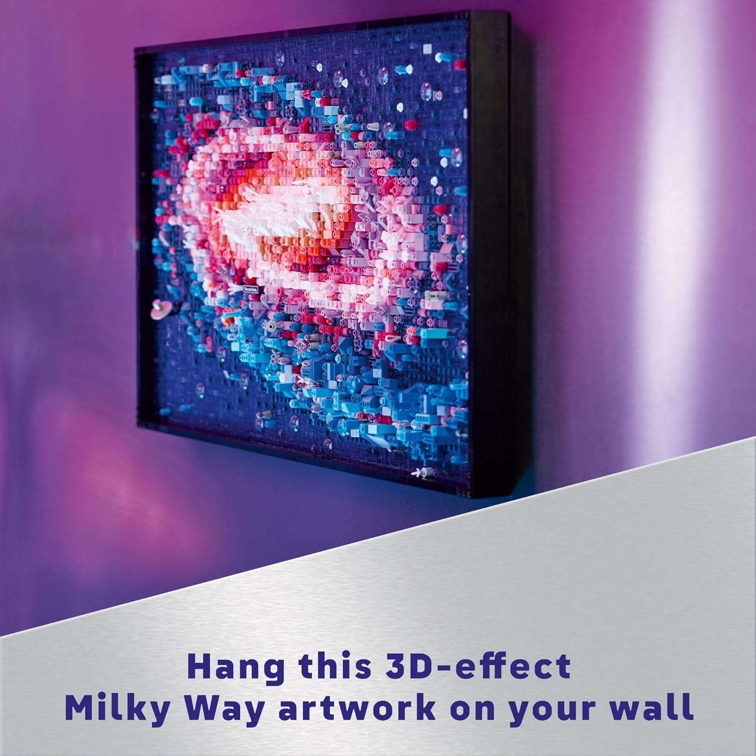 image:imageLEGO Art The Milky Way Galaxy Building Set Space Decor DIY Kits for Adults for Bedroom wall Ages 18 Gift Ideas for Astronomy Lovers Men amp Women Includes Frame for Display 31212