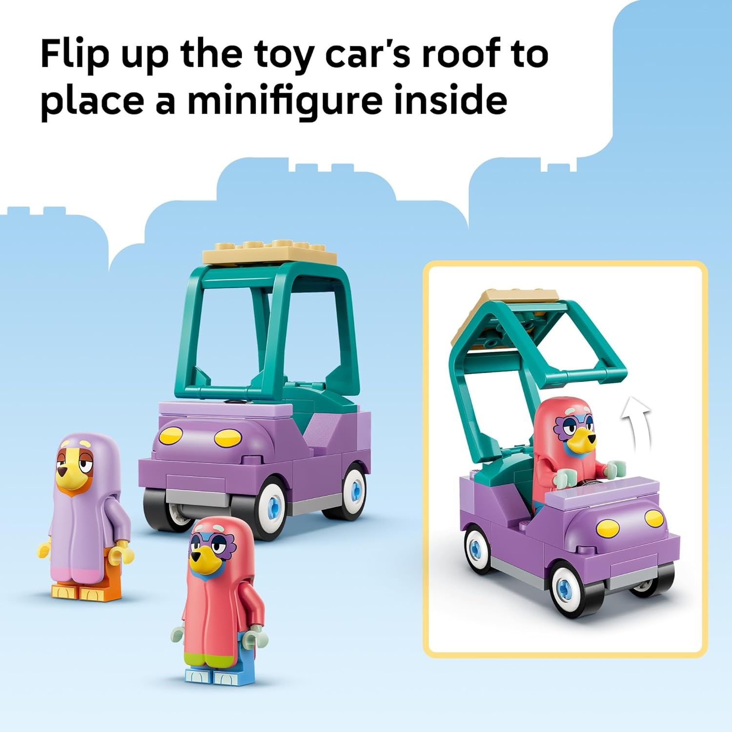 image:imageLEGO Bluey Grannies with Bingo and Bluey Building Toy for Girls amp Boys Ages 4 Toddler Car amp Playset with 2 Characters Gift for Birthdays 11216