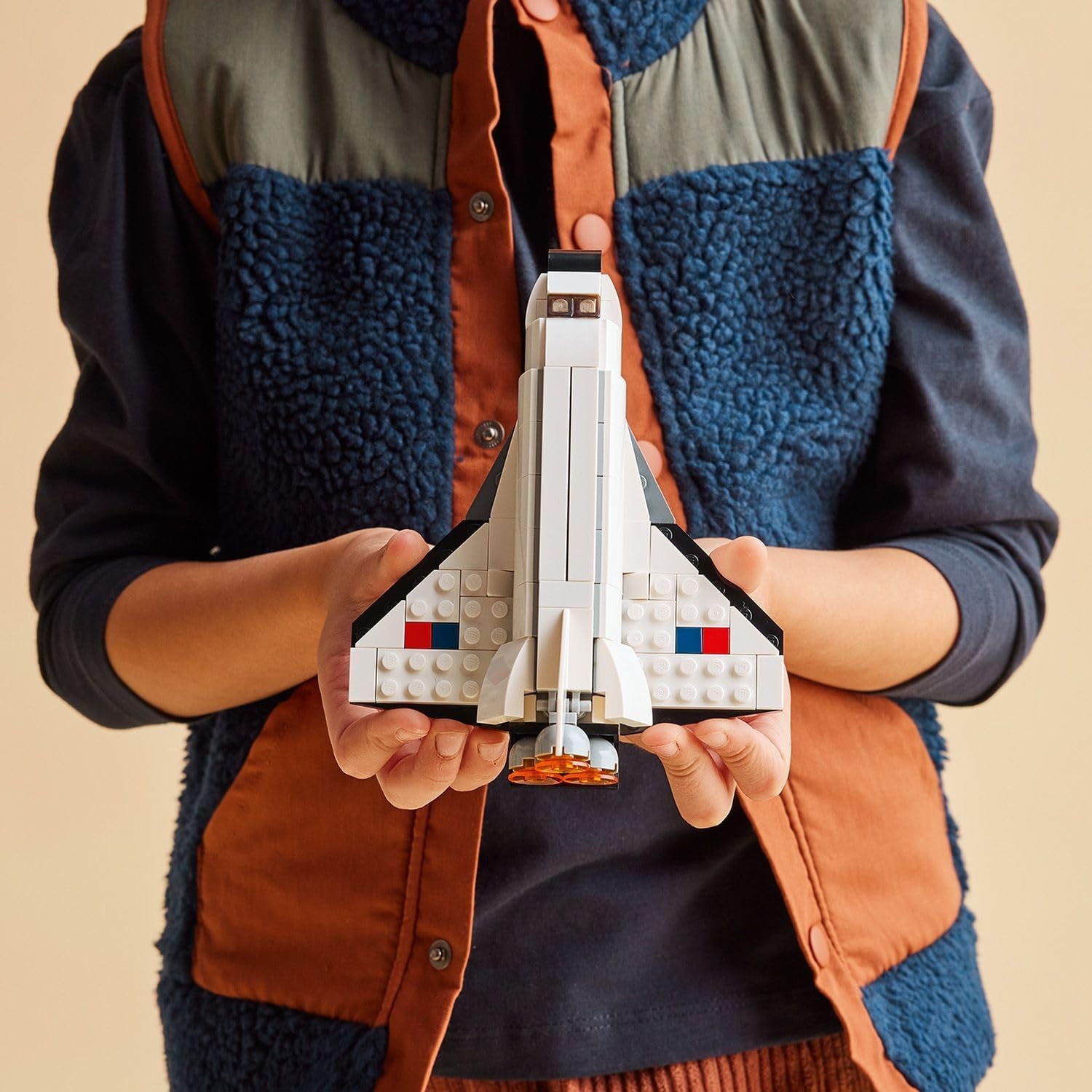 image:imageLEGO Creator 3 in 1 Space Shuttle Toys Space Toys Building Set for Boys amp Girls Ages 6 Option to Build 2 Spaceships or Astronaut Educational Gift for Kids Birthday amp Holidays 31134Shuttle Toy