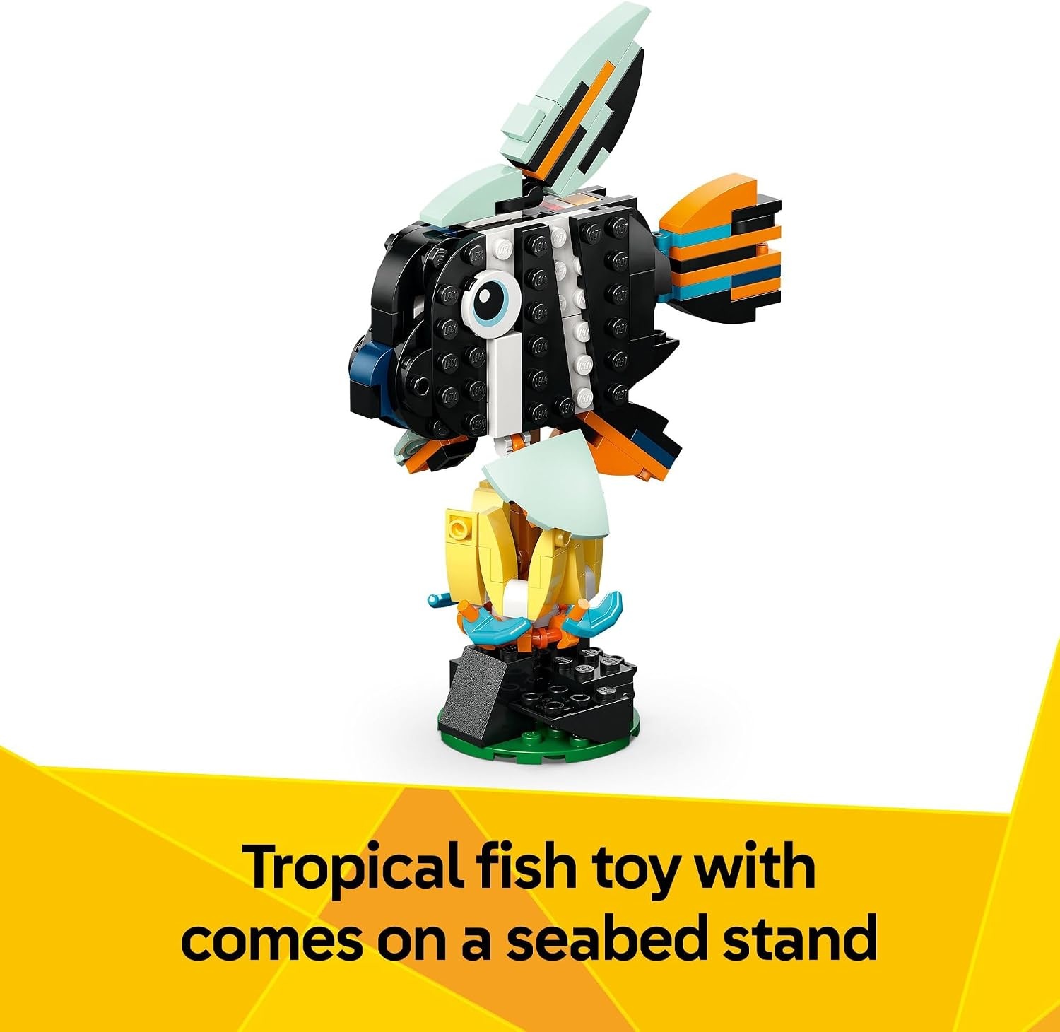 image:imageLEGO Creator 3 in 1 Wild Animals Tropical Toucan Building Toy for Kids Jungle Building Blocks amp Learning Toy for Girls amp Boys Ages 7 Build 3 Animal Toys in 1 Set Gift for Birthdays 31173