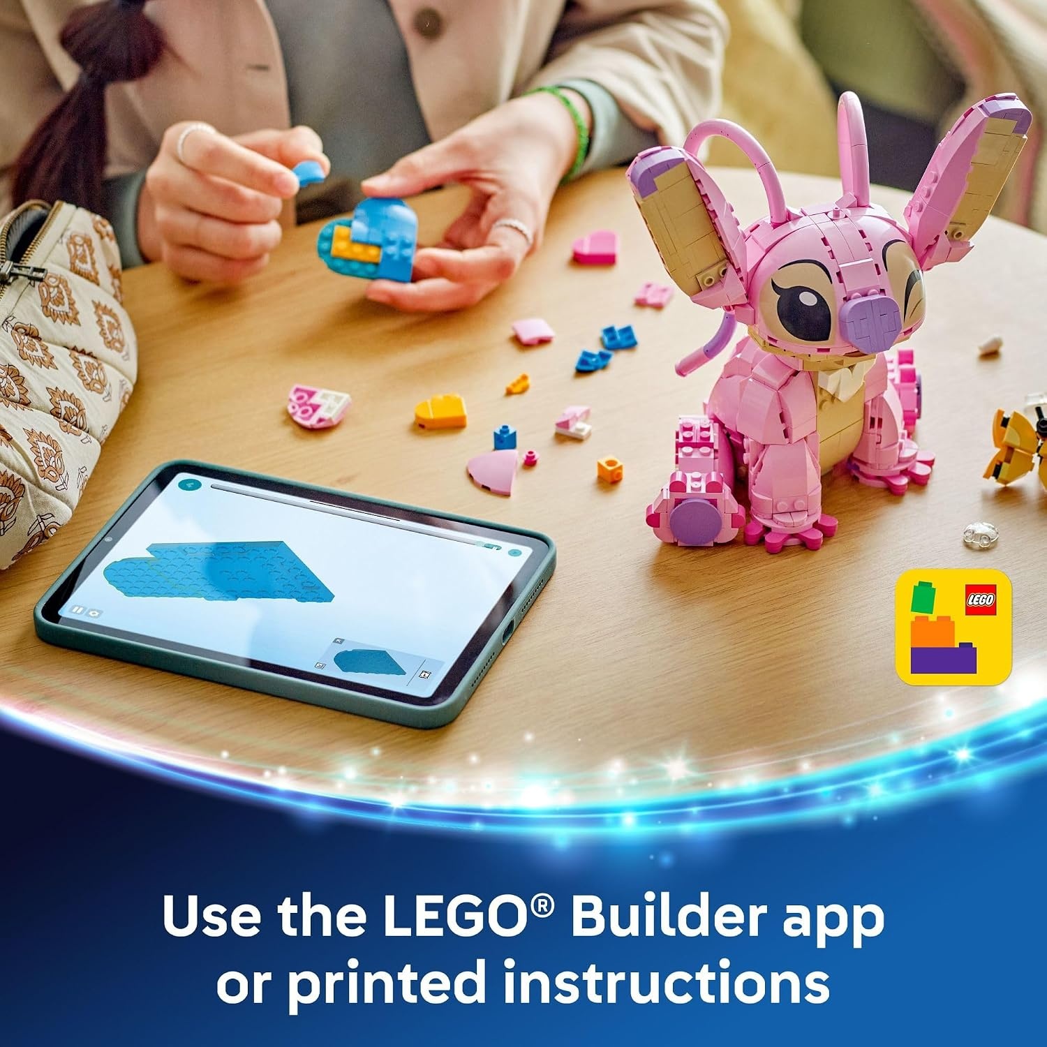 image:imageLEGO Disney Angel Lilo amp Stitch Kids Toy Room Decor and Building Set for Girls and Boys Ages 9 Birthday Gift Idea for Young Fans Who Love Stitch Stuff and Learning Toys 43257